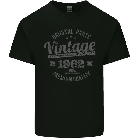 Vintage 1962 Classic 63rd Birthday Retro Aged to Perfection Gift Unisex T-Shirt, up to size 5XL