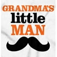 thumbnail image 2 of Grandma's Little Man Funny Grandson Bodysuit Jumper Boys Infant Baby Brisco Brands 24M, 2 of 7