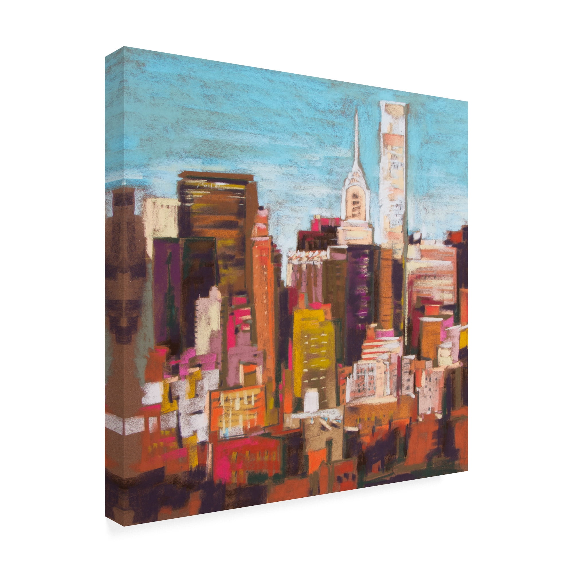Trademark Fine Art 'City Color III' Canvas Art by Jennifer Gardner