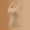 thumbnail image 6 of yeiolnoer Tank Tops with Built in Bras Square Neck Strechy Sleeveless Slim Fit Tops Camisole Workout Tops for Women, 6 of 7