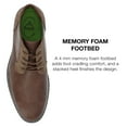 thumbnail image 4 of Vance Co. Mens Franco Tru Comfort Foam Lace-up Round Toe Chukka Boot, 4 of 8