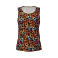 thumbnail image 4 of Easygdp Daisies Flowers Women's Workout Tank Top, Running Top, Hiking Shirt, Quick-Dry for Running, Yoga, Hiking - XX-Large, 4 of 9