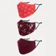 thumbnail image 2 of 3D Face Mask Winter Cotton Cloth Face Cover Cotton Washable Face Cover Up Face Cover For Winter Snow Weather Three PackNoSize Gao Jinjia unisex, 2 of 2