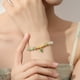 thumbnail image 2 of Pulsera S925 de plata y jade nefrita para mujer, 2 of 2