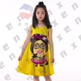 thumbnail image 1 of ENX Minion Cosplay Niña Vestido Despicable Me Dibujos Animados Animación Niños Moda Impresión Top Gao Jiahui unisex, 1 of 2