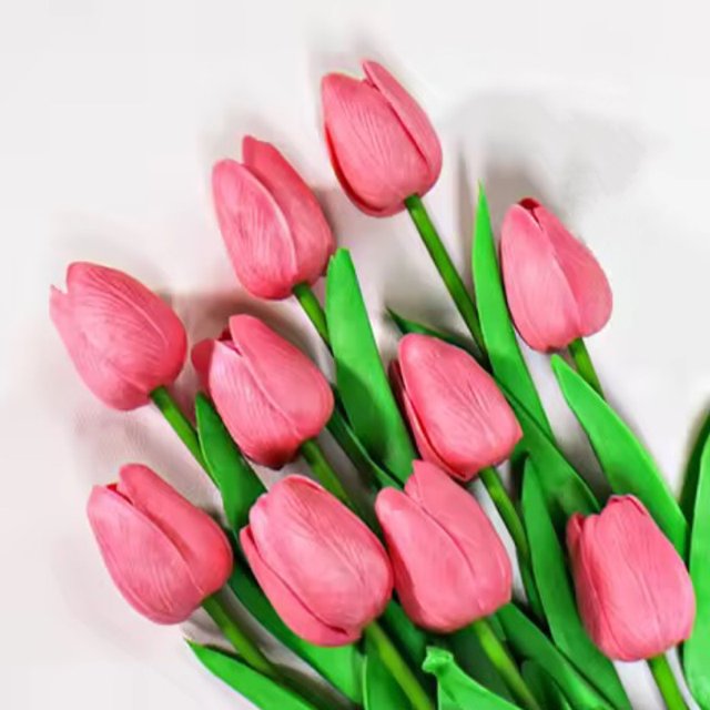 1/3/5 Uds flores artificiales Calla Lily ramos de flores de tulipán de tacto Real para boda novia decoración de jarrón para el hogar regalos de plantas falsas
