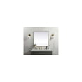 thumbnail image 2 of Metal Frame Square Mirror 42 inch in Brass, 2 of 4