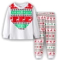 thumbnail image 2 of Pijamas de algodón para niños y niñas, ropa interior de Navidad, traje para el hogar, ropa de dormir para fiesta, novedad, 2 of 4