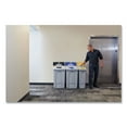 thumbnail image 4 of Rubbermaid Commercial 2171554 Slim Jim 33 gal 1-Stream Landfill Resin Recycling Station - Gray, 4 of 4