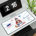 thumbnail image 3 of Happy 4th of July Patriotic Maine Coon Marching Band Uniform Balloons Fireworks Desk Mat Full Keyboard Mouse Pad Cat Lover Kitten Owner Gifts Large Mousepad - 13009, 3 of 5