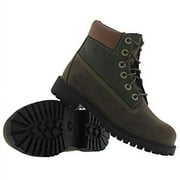 Timberland TB0A118Z Youth Brown Leather 6-Inch Ankle Boot Size US 1.5 HS3622