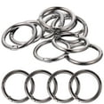 thumbnail image 4 of 10 Pcs Anneaux Métalliques Ronds DIY Porte-Clés Fournitures pour Fabrication, 4 of 8