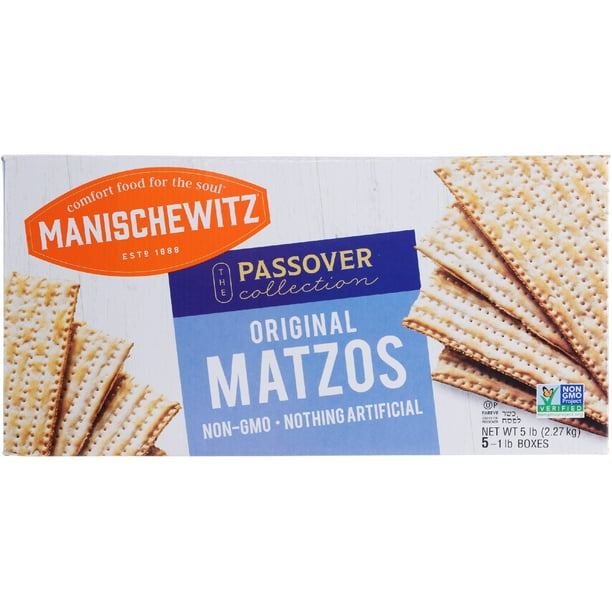 Manischewitz Passover Matzos Cracker , 51 Lb boxes, Original Passover