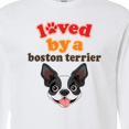 thumbnail image 4 of Inktastic Boston Terrier Dog Long Sleeve T-Shirt, 4 of 5