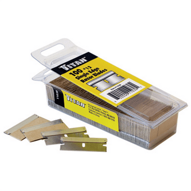 Titan Tools 11038 100 Piece #12 Single Edge Razor Blades