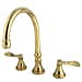 thumbnail image 3 of Kingston Brass Nu French Two Handle Roman Tub Filler, 3 of 4