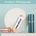thumbnail image 3 of Dual-End Oil Absorbing Stick (5 Colors), Gold, 1 Pcdouble-Headed Oil-Absorbing Volcanic Face Roller with Makeup Sponge 2 in 1 Reusable Facial Tool- Instantly Refresh Matte Makeup, Makeup Organizers, 3 of 7