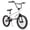 18in White, variant on GLAF Freestyle Kids BMX Bike, 20 inch Black Trick Bicycle for Teen and Adults, Carbon Steel Frame Bikes, Ideal for Beginner to Advanced Riders