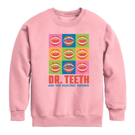 Disney The Muppets - Dr. Teeth & The Electric Mayhem Tour - Youth Crewneck Fleece Sweatshirt