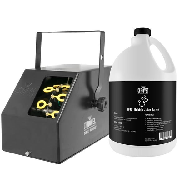 Chauvet DJ B-250 Bubble Machine Bundle