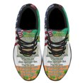 thumbnail image 2 of Irish Blessing Celtic Cross St Patrick's Day Shoes Sneakers Black Size 9, 2 of 7