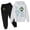 ZA-White, variant on Xmyrz Toddler Boy Outfits Set Pants Set Soft Cartoon Sweatshirt Sweatpants Long Sleeve St. Patrick Clothes Sets Clothing Suits