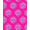 Pink, Pattern 1, variant on ODIKA 4'x6' Machine Washable Non-Slip Area Rug, Enchanted Meadow Petal Burst with Ombre High Traffic Rug, Pink, 474481