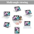 thumbnail image 5 of iPad Air 4 Gen 10.9 inch 2020 Keyboard Case - 7 Color Touchpad Backlit Detachable Wireless Bluetooth Keyboard Pencil Holder Slim Leather Smart Cover for New iPad Air 10.9" 4th Generation .Silver, 5 of 6
