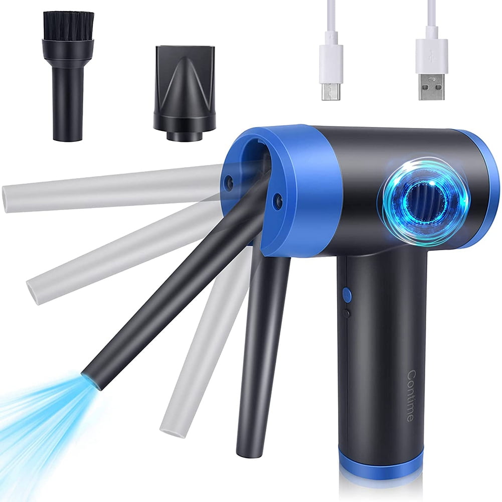 Electric Air Dust Collector,Rechargeable 7500MAh BatteryPowered Dust