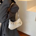 thumbnail image 3 of Bolso Hombro Mujer PU Cierre Y2k Chic Hobo Punk, 3 of 9