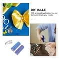 thumbnail image 2 of ifundom 1Pcs DIY Tulle Fabric Assorted Color Polyester Ribbon for Crafters and Flower Arrangement, 2 of 6