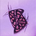 thumbnail image 1 of Ahgly Company Machine Washable Indoor Square Transitional Mauve Purple Area Rugs, 6' Square, 1 of 7