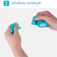 thumbnail image 4 of Tyidzon 3 Rolls Kinesiology Tape, 3 Colors 1 Inch x 14.8 Feet Athletic Tape, Elastic Muscle Tape, Sports Tape, Thumb, Finger, Wrist, Ankle, Knee Tape for Exercise and Daily Use, 4 of 7