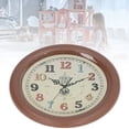thumbnail image 4 of Miniature Wall Clock, Fine Workmanship Durable Resin Colorful Simulation Dollhouse Miniature Round Wall Clock  For 1:12 Dollhouse, 4 of 8