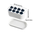 thumbnail image 3 of 1 Pack Food Grade Frozens Treat Tray With Lid Reusable Ice Bar Maker For Homemade Fruit Flavors Dessert, 3 of 6