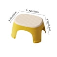 thumbnail image 3 of Plastic Step Stool | Stackable Low Stool for Adults and Kids | Multi-Use Shoe Changing Stool, Bathroom Step Stool, and Living Room Seat | Durable Skidproof Design for Home and Kindergarten, 3 of 6
