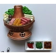 Resin Fridge Copper Pot Shabu Lamb Hot Pot Food ,Powerful