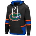 thumbnail image 2 of Men's Colosseum Black Florida Gators Lace Up 3.0 Pullover Hoodie, 2 of 3
