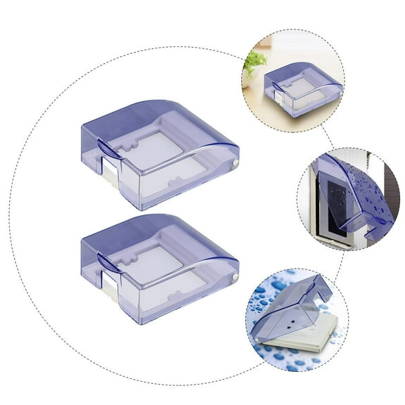 DRAFIDEEP 2Pcs Assorted Color - Outlet Protector for Kitchen and Other Indoor Places