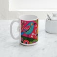 thumbnail image 5 of CafePress - Three Little Birds On The Hill Mugs - 15 oz Ceramic Large White Novelty Mug, 5 of 6