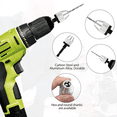 thumbnail image 2 of 2Pcs Drill Chuck Adapter Keyless with 20Pcs Drills, 1/4 Inch Hex Fast Change Converter for Impact Driver, Fast Change, 2 of 6