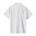 thumbnail image 5 of Hawaiian Shirt For Men, Men's Vintage Button Down Bowling Shirts Short Sleeve Summer Beach Shirt 2XL, 5 of 5