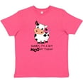thumbnail image 3 of Inktastic Sorry, I'm a Bit Moody Today Cute Cow Pun Youth T-Shirt, 3 of 5