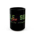 thumbnail image 2 of Black or White Ceramic Mug, (11oz, 15oz), Self Care is Snuggling Your Dog, 2 of 5