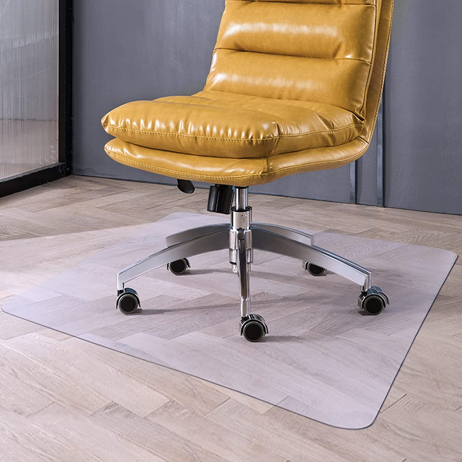 Chair Mat for Hardwood Floor 30 x 47 Hard Floor Mat for Home Office
