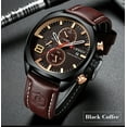 thumbnail image 2 of CURREN 8324 Montre Sport à Quartz pour Homme Marque Mode Décontractée Montre-Bracelet Multifonction Étanche, 2 of 7