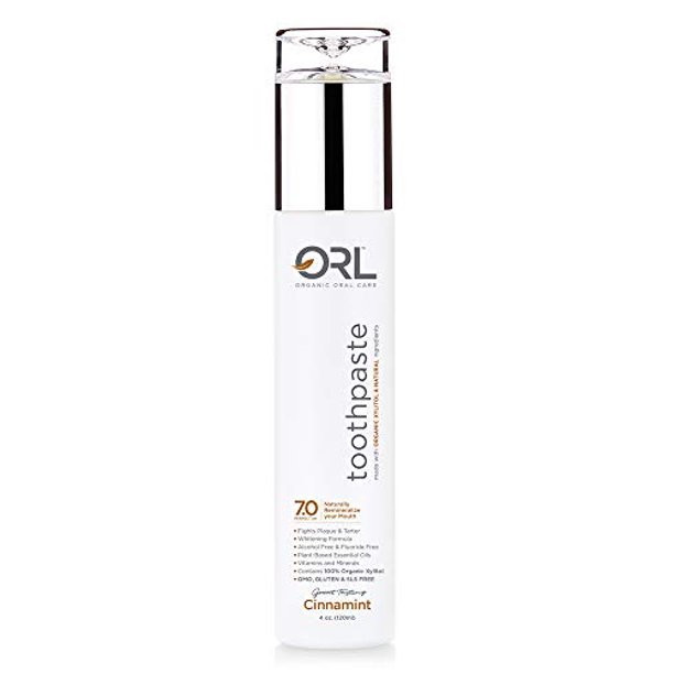ORL Natural & Organic Toothpaste â€“ Uniquely Formulated to Clean Your