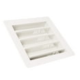 thumbnail image 4 of Wall Vent 8" x 8" Flush Mount White Aluminum for Sheds, Playhouses, and Chicken Coops 1 PK (PR8X8-BX1), 4 of 4