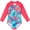C001, variant on YTDSCS Kids Girls Rashguard Swimsuit Toddler Long Sleeve One Piece Swimwear with Zipper Hawaiian Printed Bathing Suit for 4-12 Years
