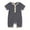 Grey, variant on Likimi Baby Boys Jumpsuits Short Sleeve Solid Color Onesie Fashion Loose Relaxed Spring Fall Homewear Size 18-24 Months Army Green